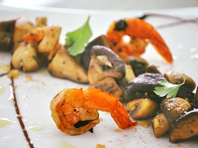 澳洲樂霸經典渥斯特勒醬炒蘑菇海蝦, 橄欖油